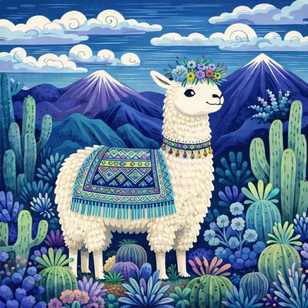 Diamond Painting - Magische Andenfreude