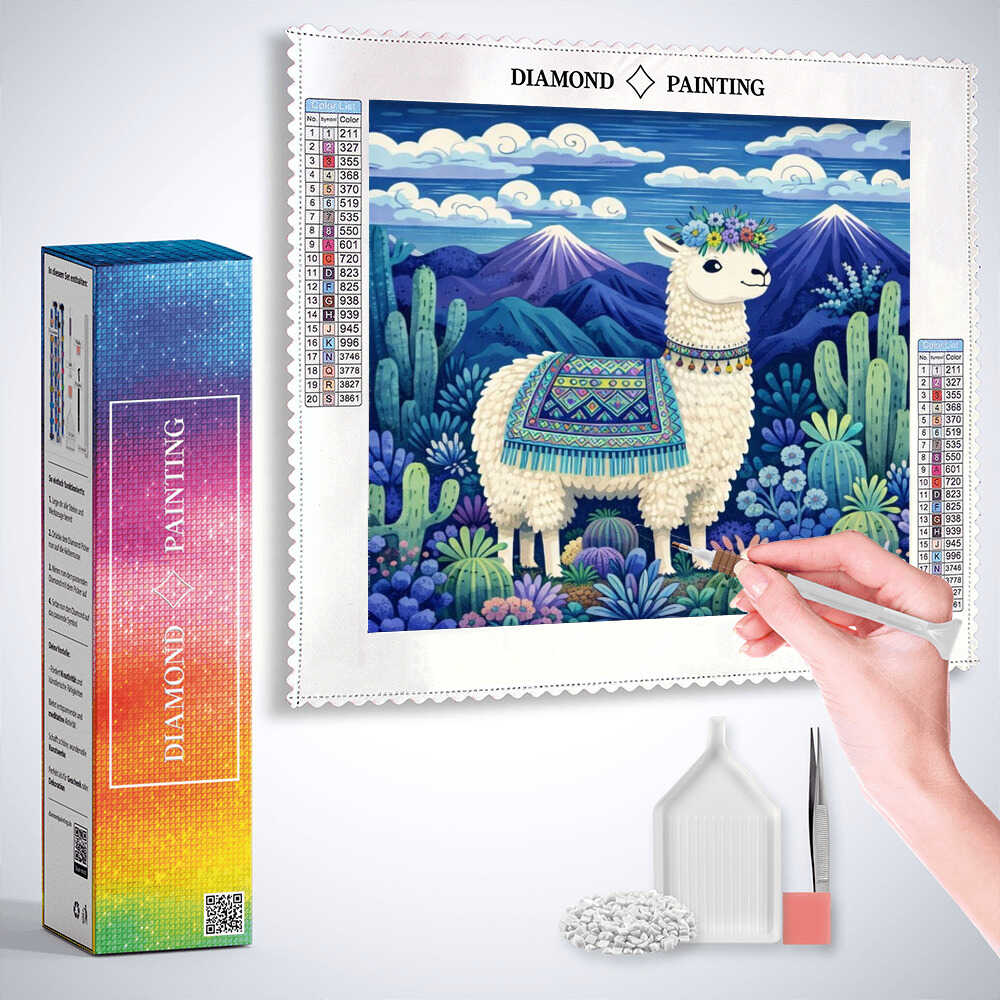 Diamond Painting - Magische Andenfreude