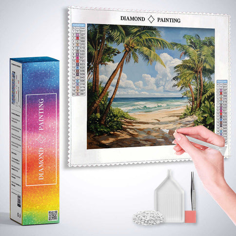 Diamond Painting - Sehnsucht nach Sonne