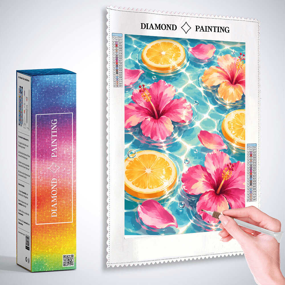 Diamond Painting - Sommerzauber auf Wasser