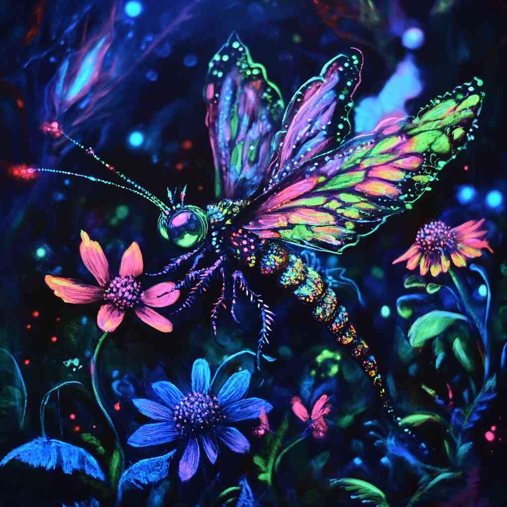 Diamond Painting - Magisches Leuchten der Nacht