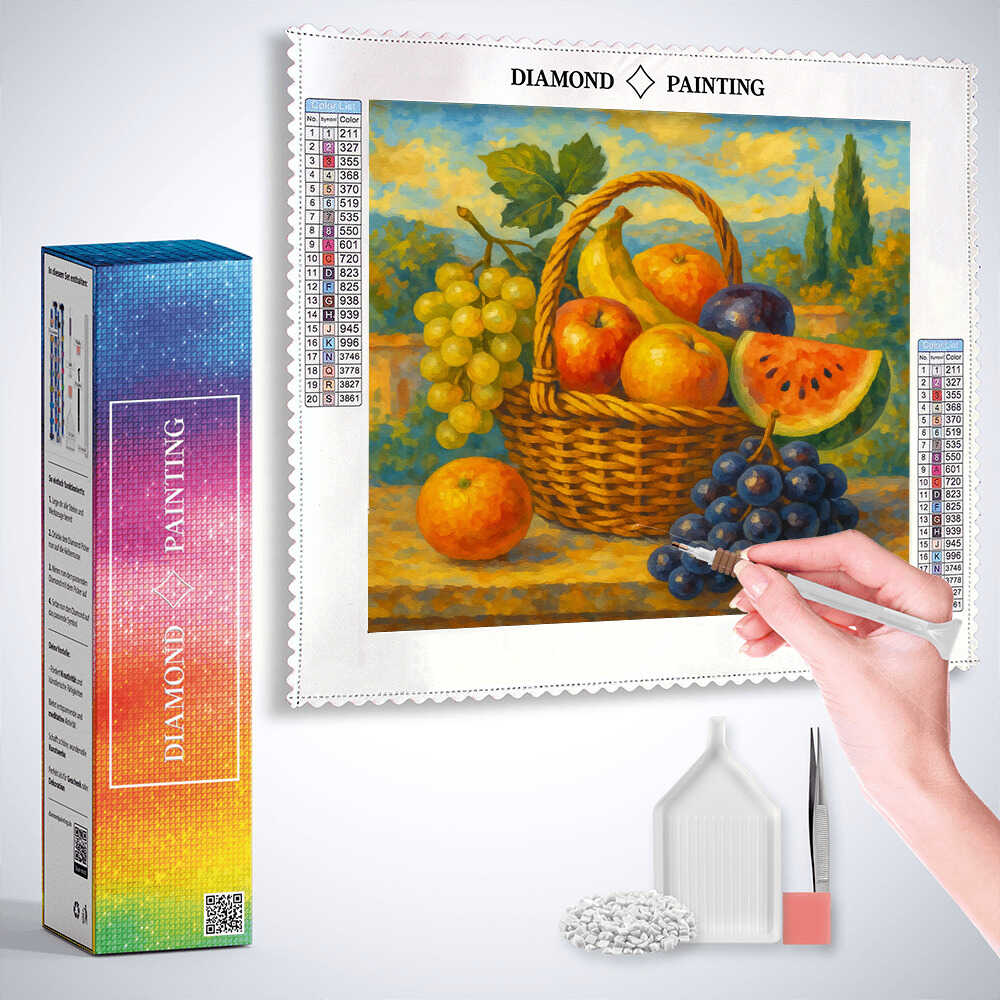 Diamond Painting - Mediterrane Früchteharmonie