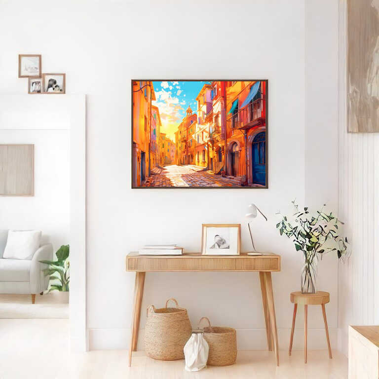 Diamond Painting - Mediterrane Sonnenflut