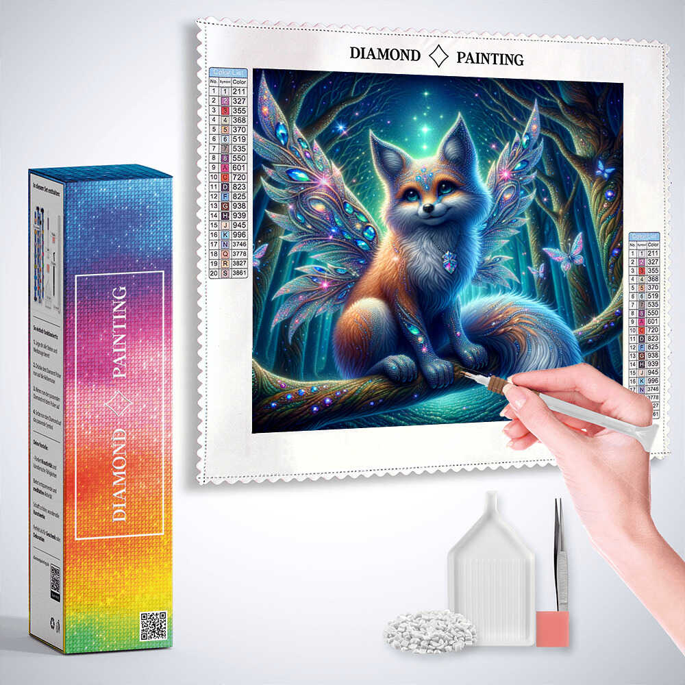 Diamond Painting - Zauberwald Begegnung