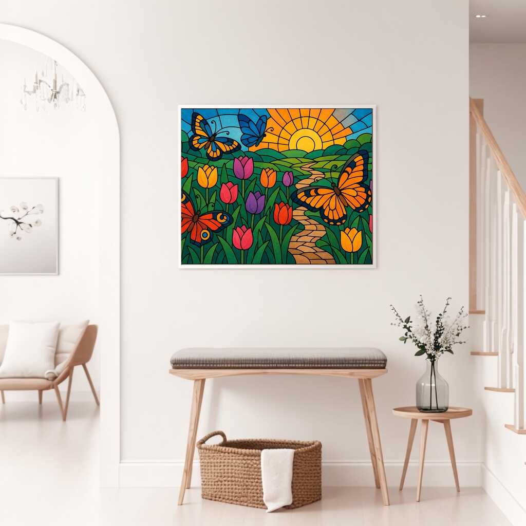 Diamond Painting - Farben der Morgenfreude