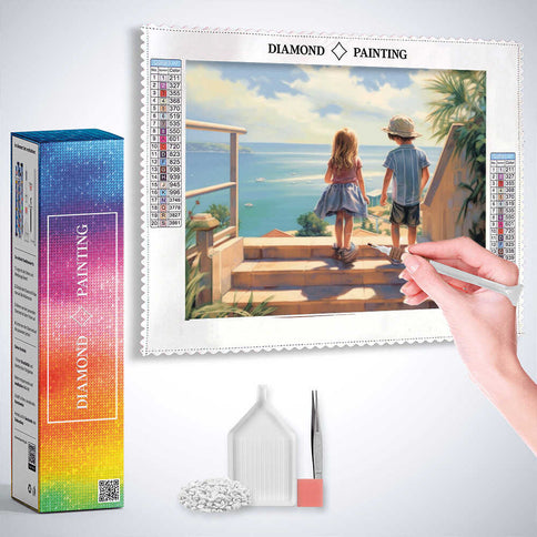 Diamond Painting - Sehnsucht nach Unendlichkeit