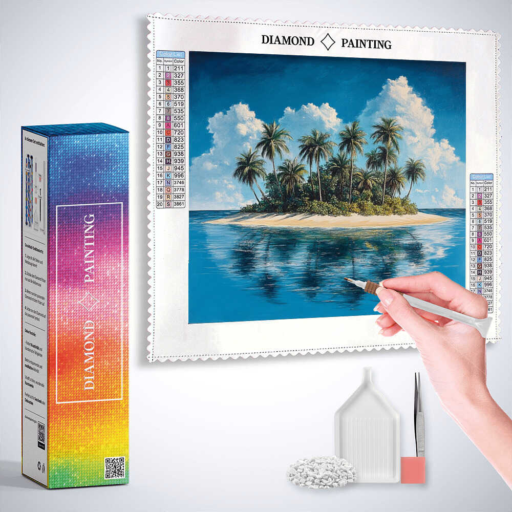 Diamond Painting - Oase der Stille