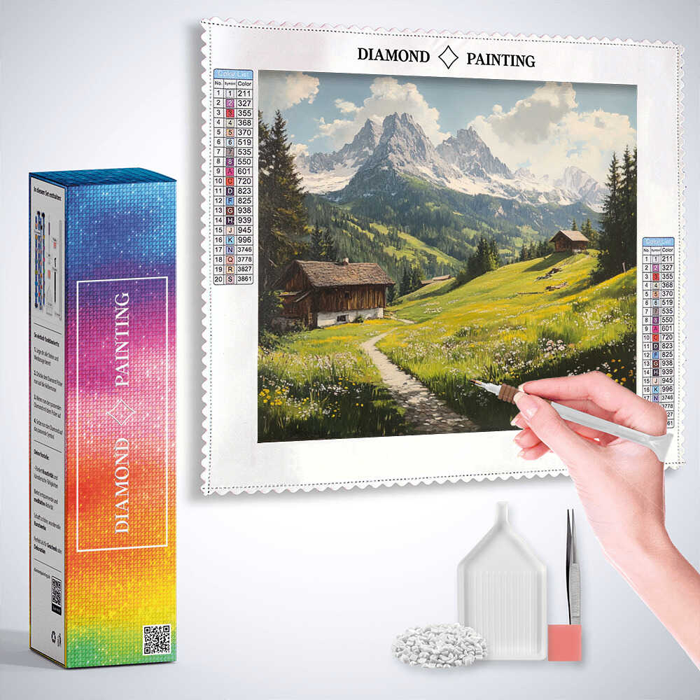 Diamond Painting - Der Weg in die Stille