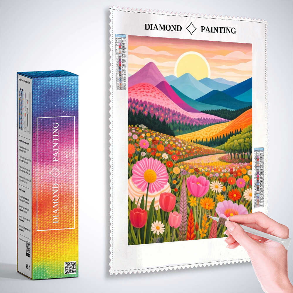 Diamond Painting - Farben des Morgens