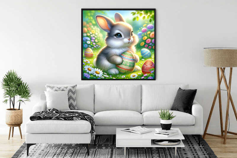 Diamond Painting - Frühlingserwachen: Ein Ostermärchen