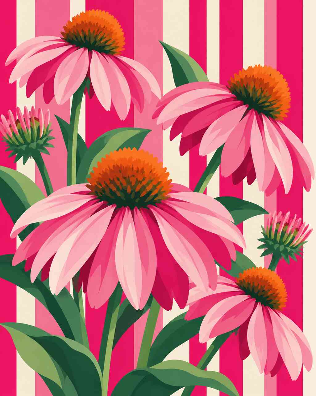 Diamond Painting - Sommerträume in Pink