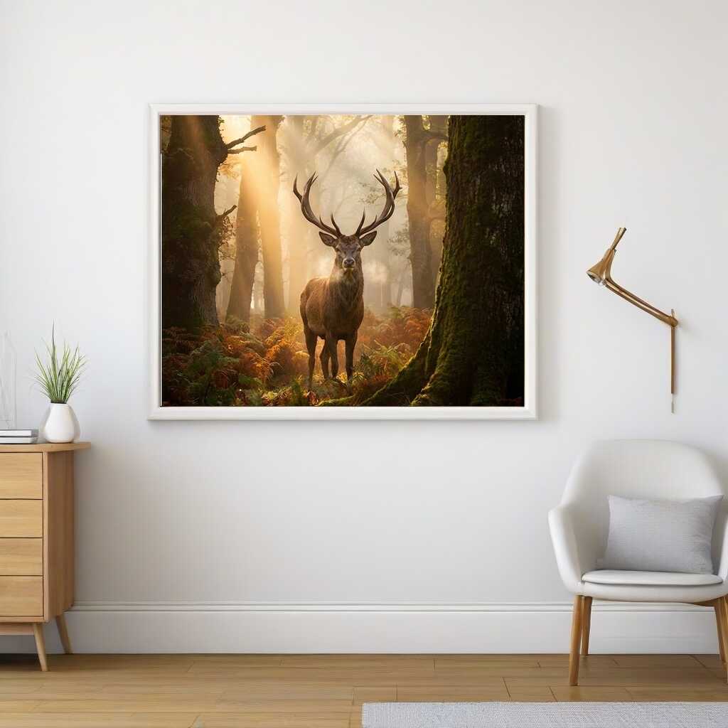 Diamond Painting - Majestät des Morgens, im Lichtschein
