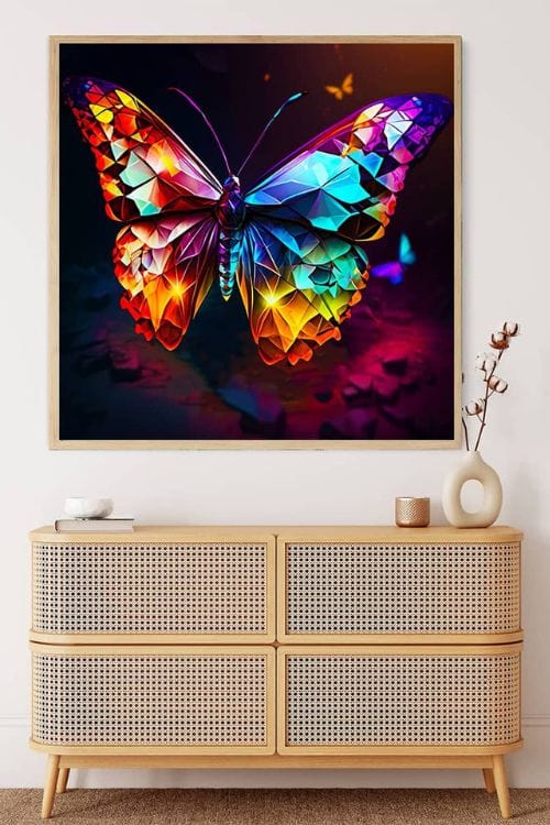 Diamond Painting - Diamant Schmetterling