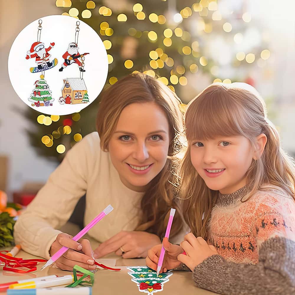 Diamond Painting Schlüsselanhänger - Weihnachten