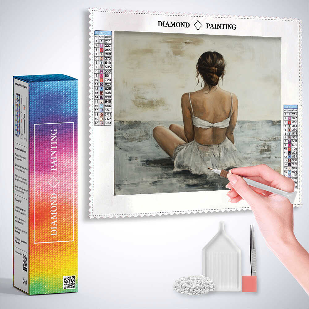 Diamond Painting - Einsamkeit der Stille