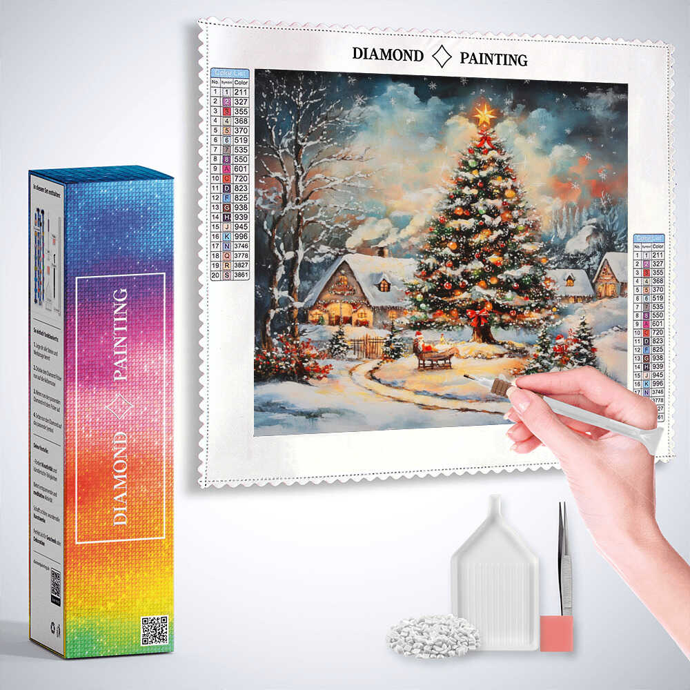 Diamond Painting - Weihnachtszauber