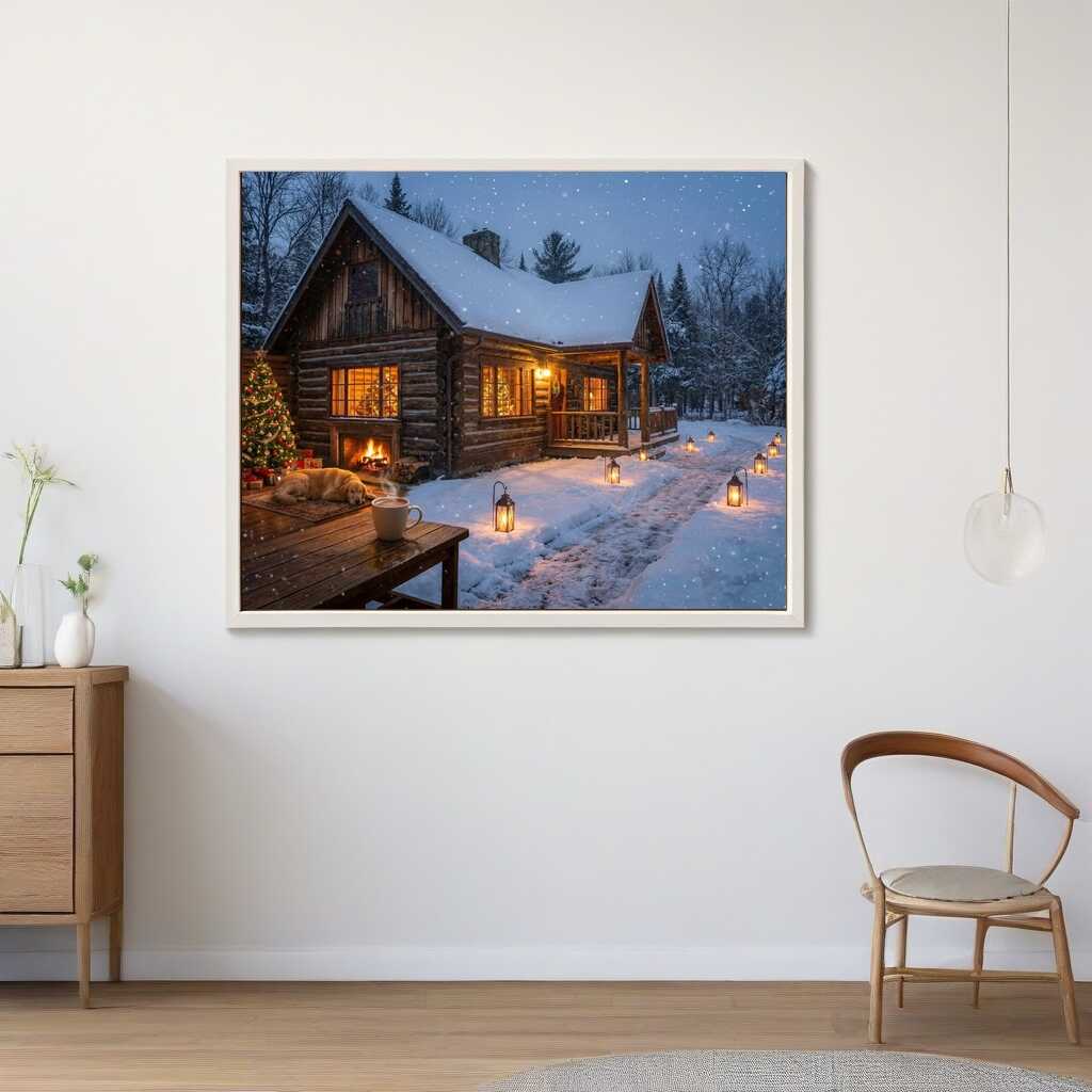 Diamond Painting - Winterliche Geborgenheit