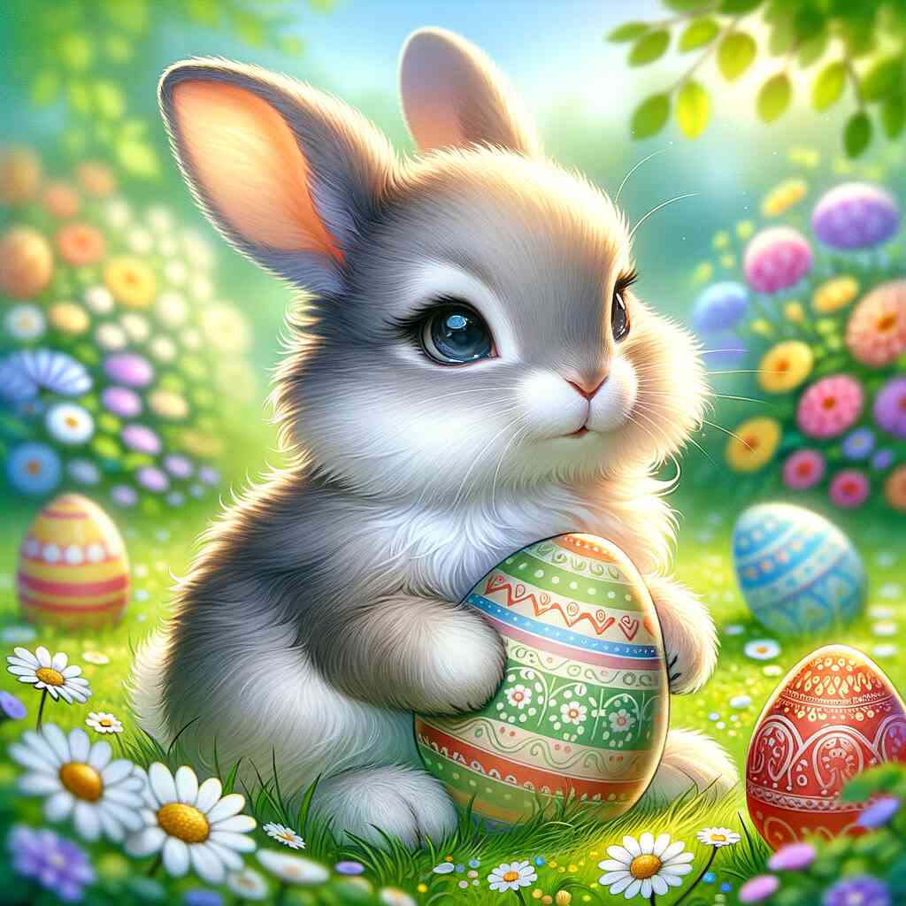 Diamond Painting - Frühlingserwachen: Ein Ostermärchen