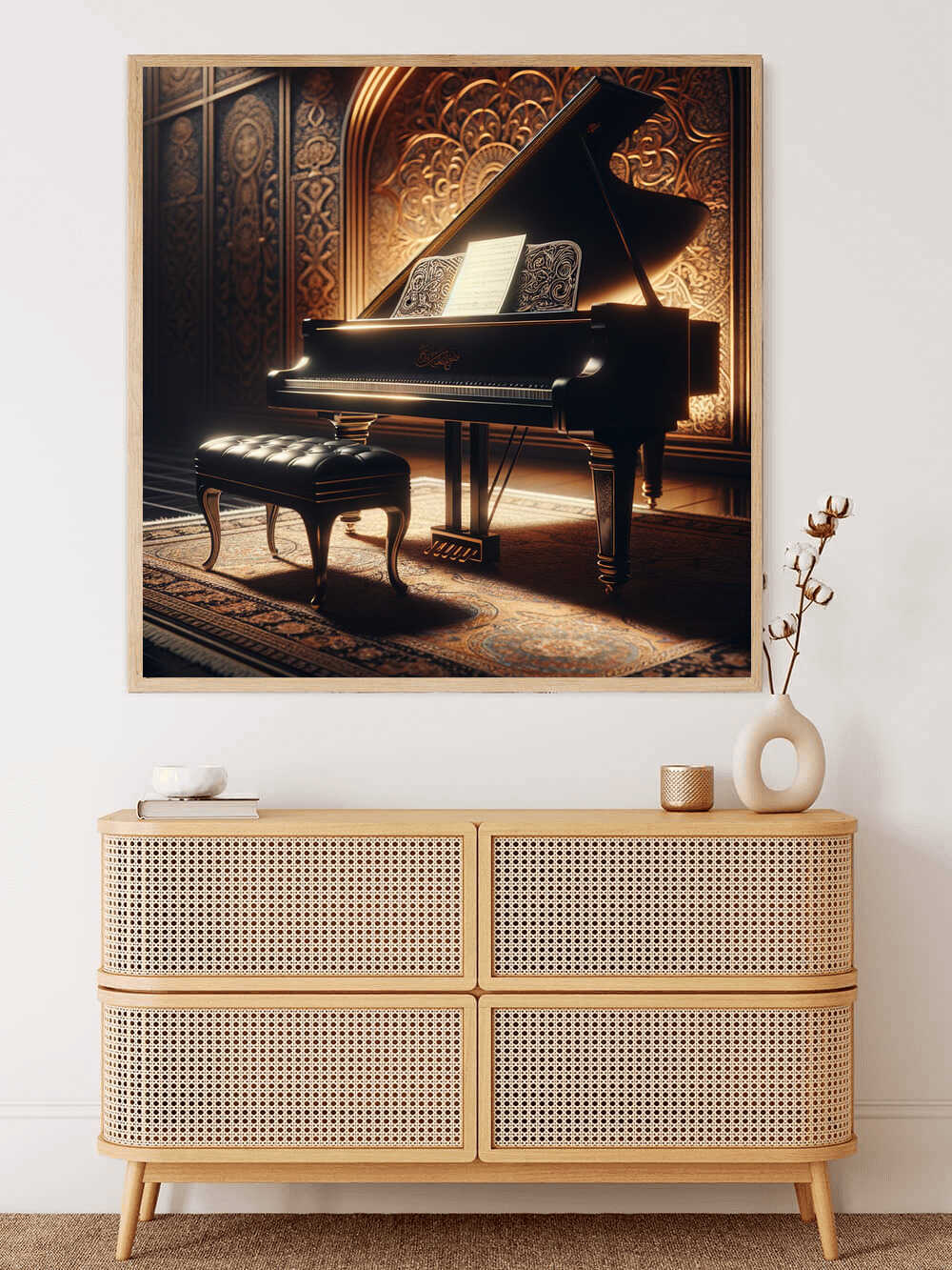 Diamond Painting - Elegie in Schwarz
