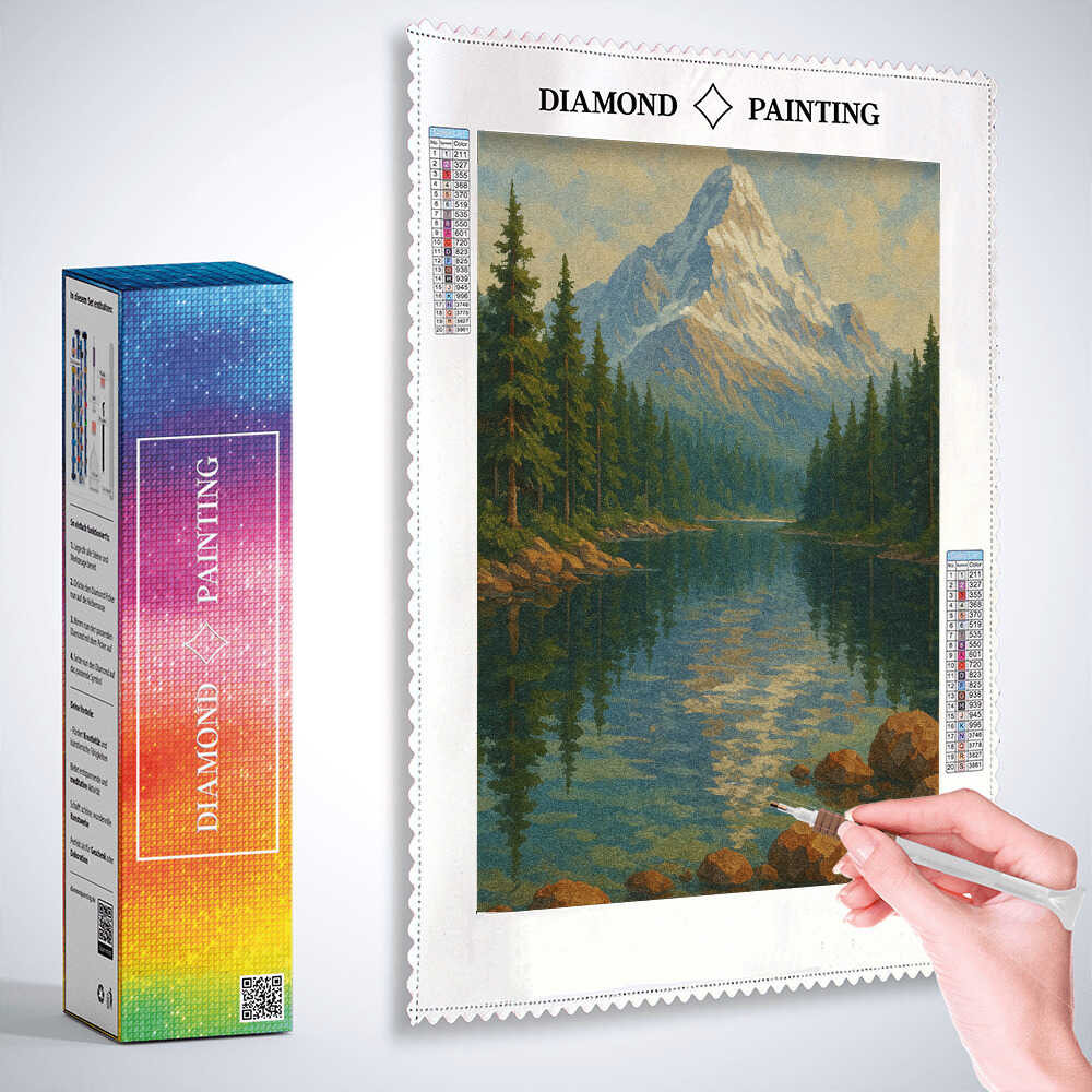 Diamond Painting - Spiegel der Stille