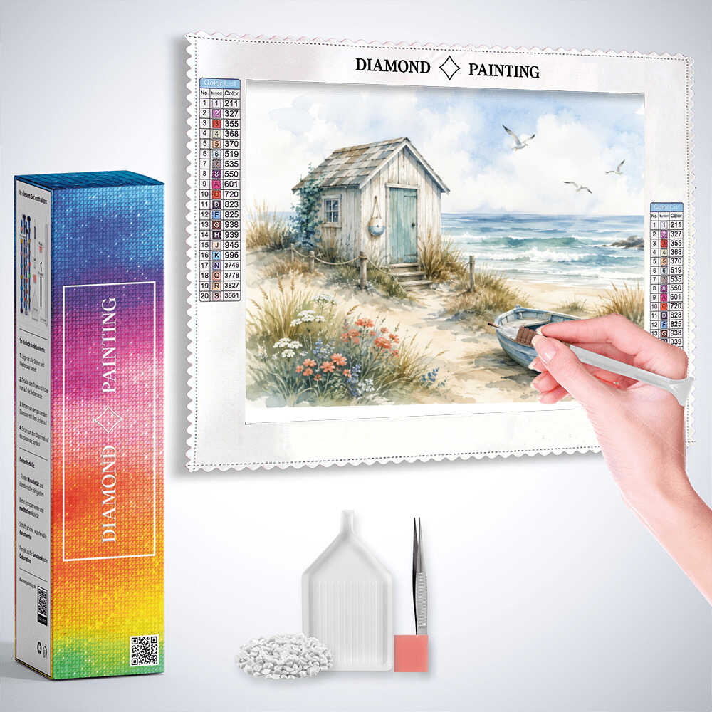 Diamond Painting - Sommerträume am Meer