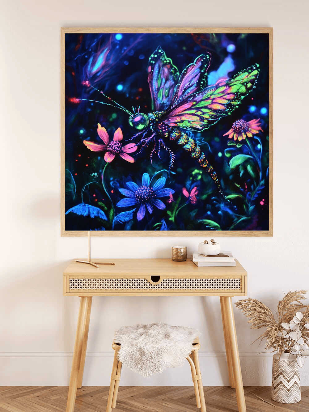 Diamond Painting - Magisches Leuchten der Nacht