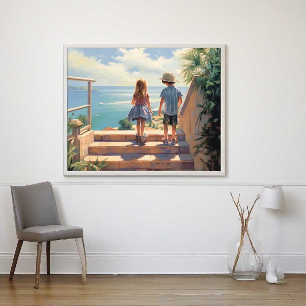 Diamond Painting - Sehnsucht nach Unendlichkeit