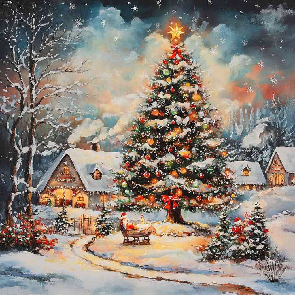 Diamond Painting - Weihnachtszauber