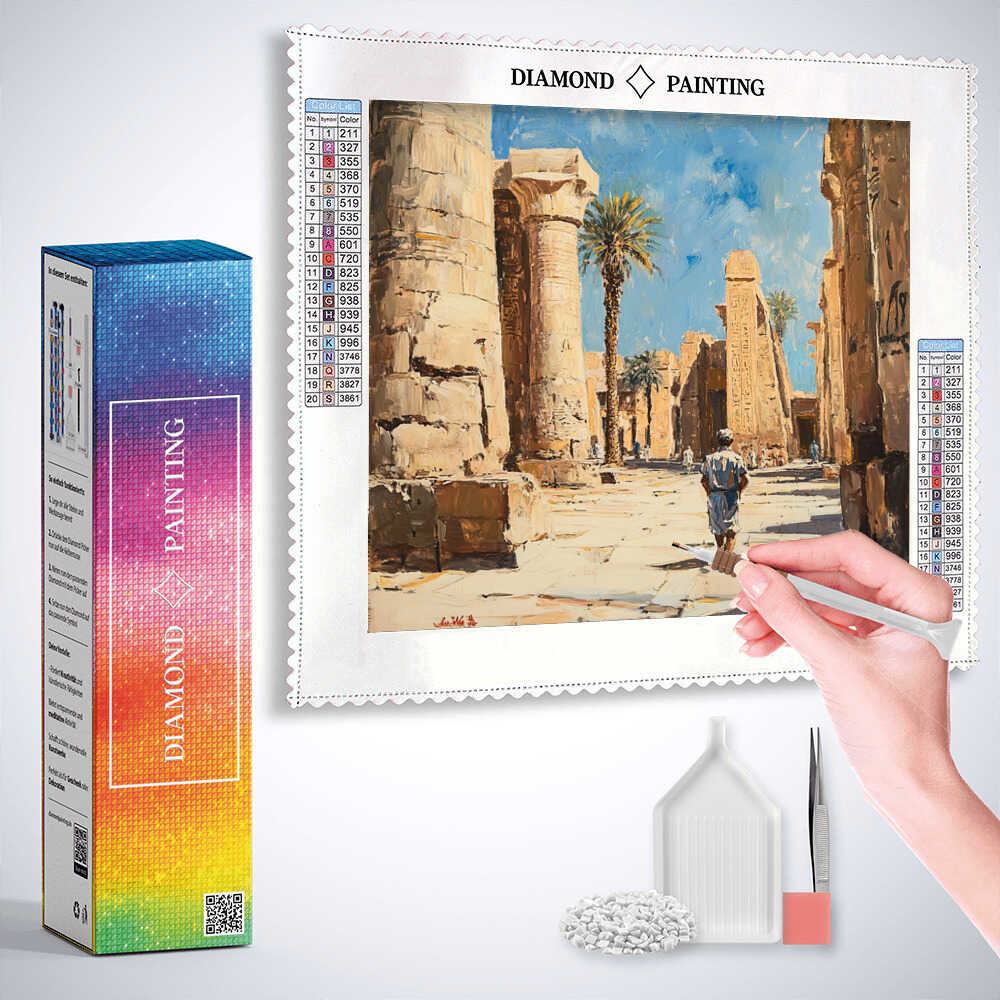 Diamond Painting - Im Schatten der Pharaonen