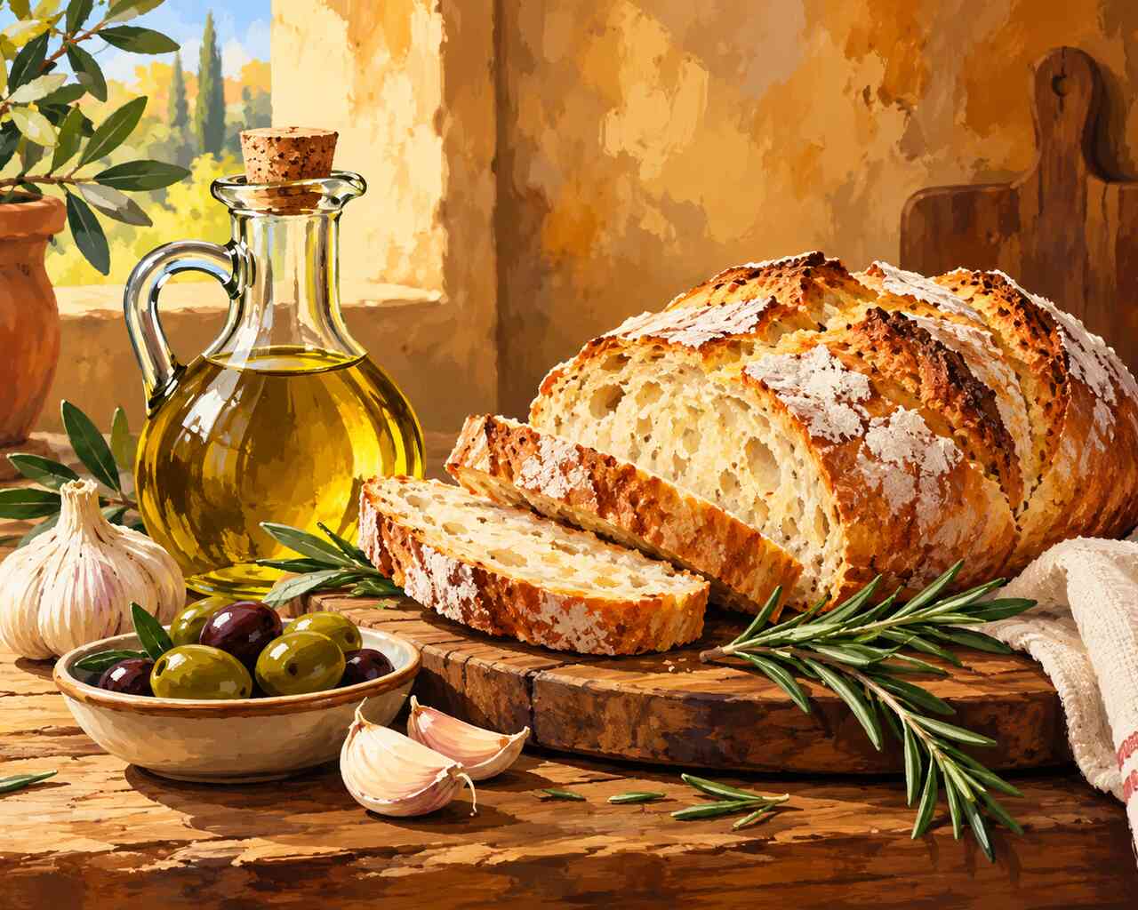 Diamond Painting - Mediterrane Lebensfreude