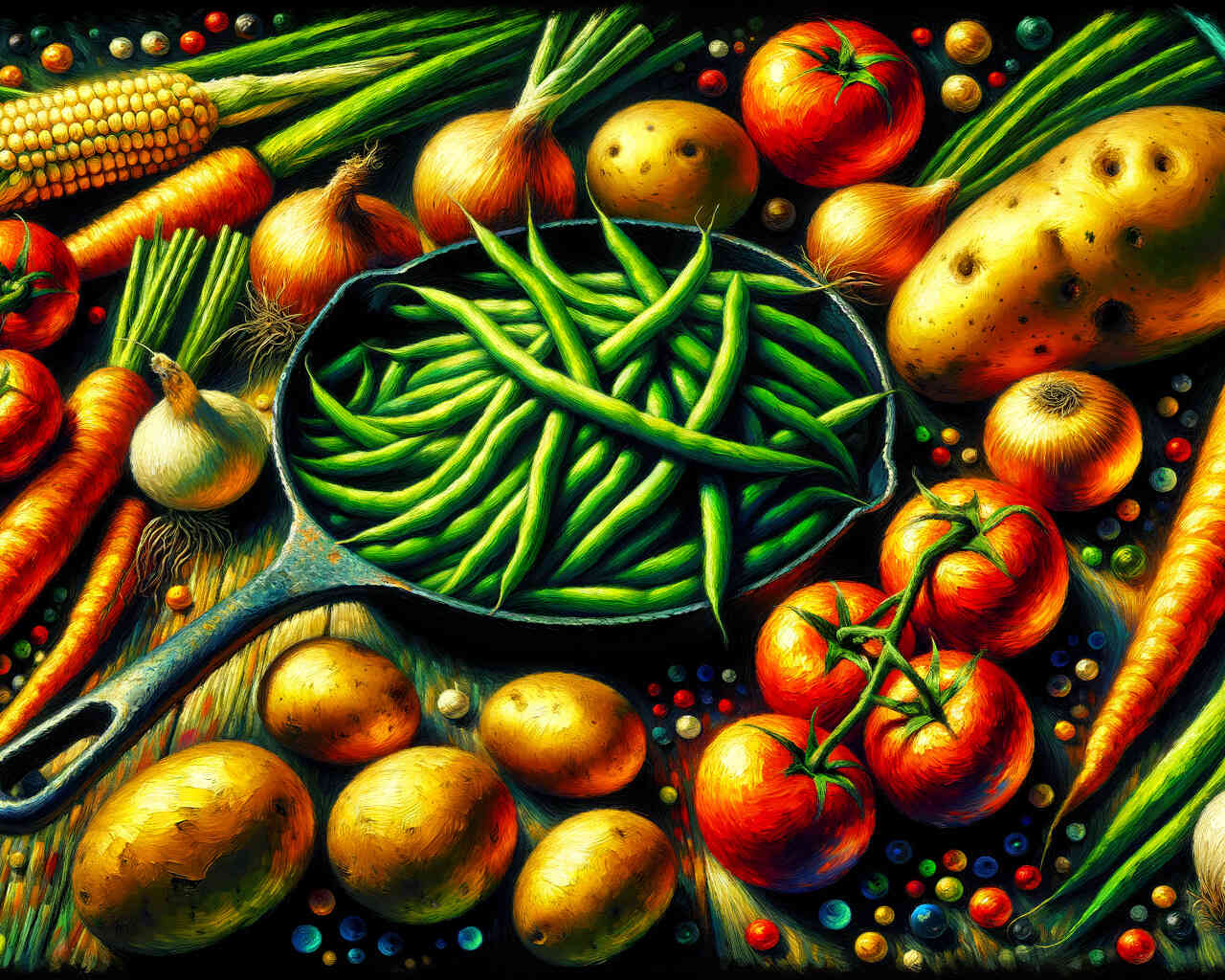 Diamond Painting - Gemüse Mix