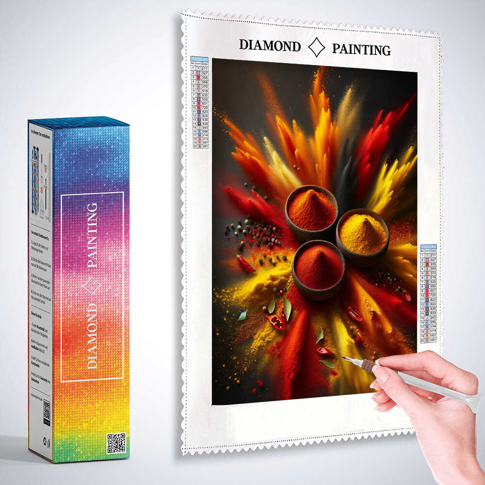 Diamond Painting - Gewürzschalen