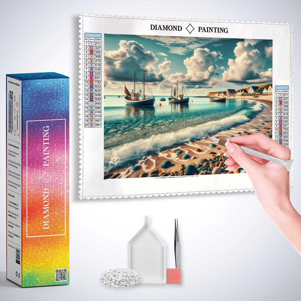 Diamond Painting - Küstenflüstern