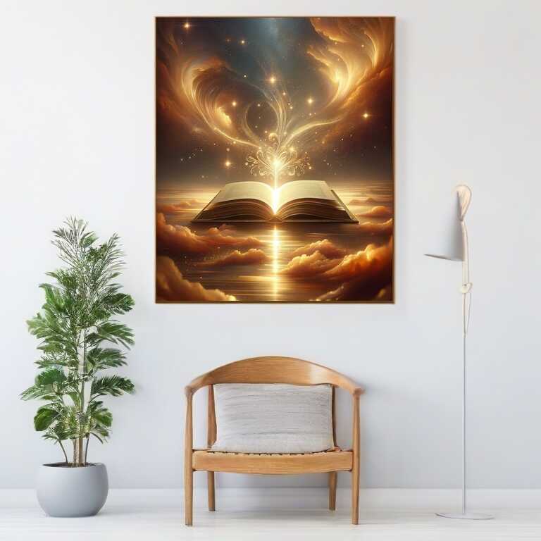 Diamond Painting - Das goldene Buch
