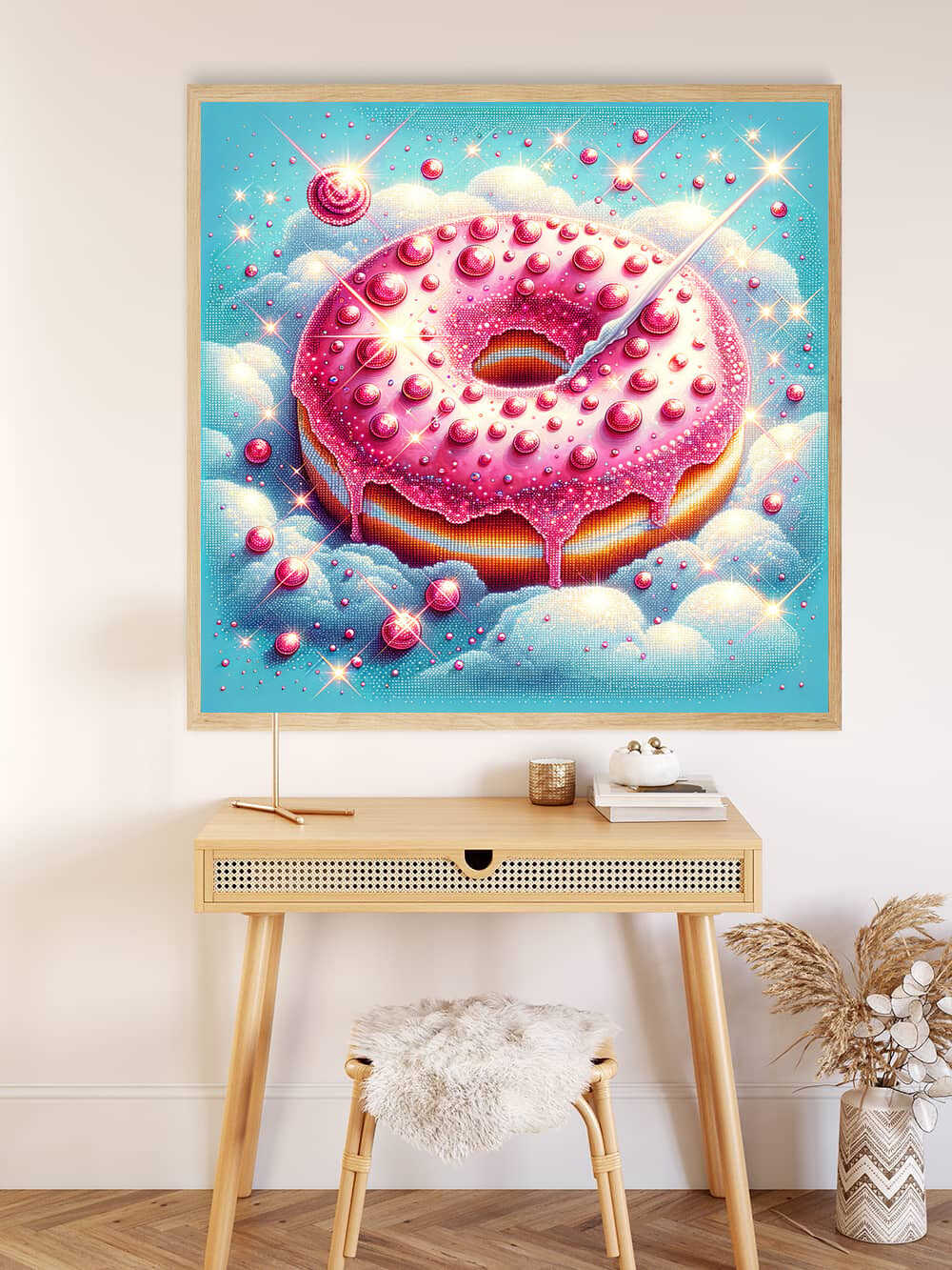 Diamond Painting - Pink Donut