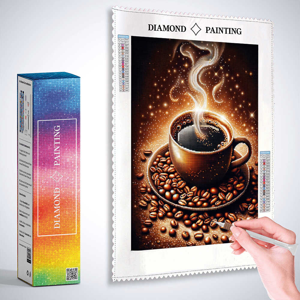Diamond Painting - Kaffeeliebe