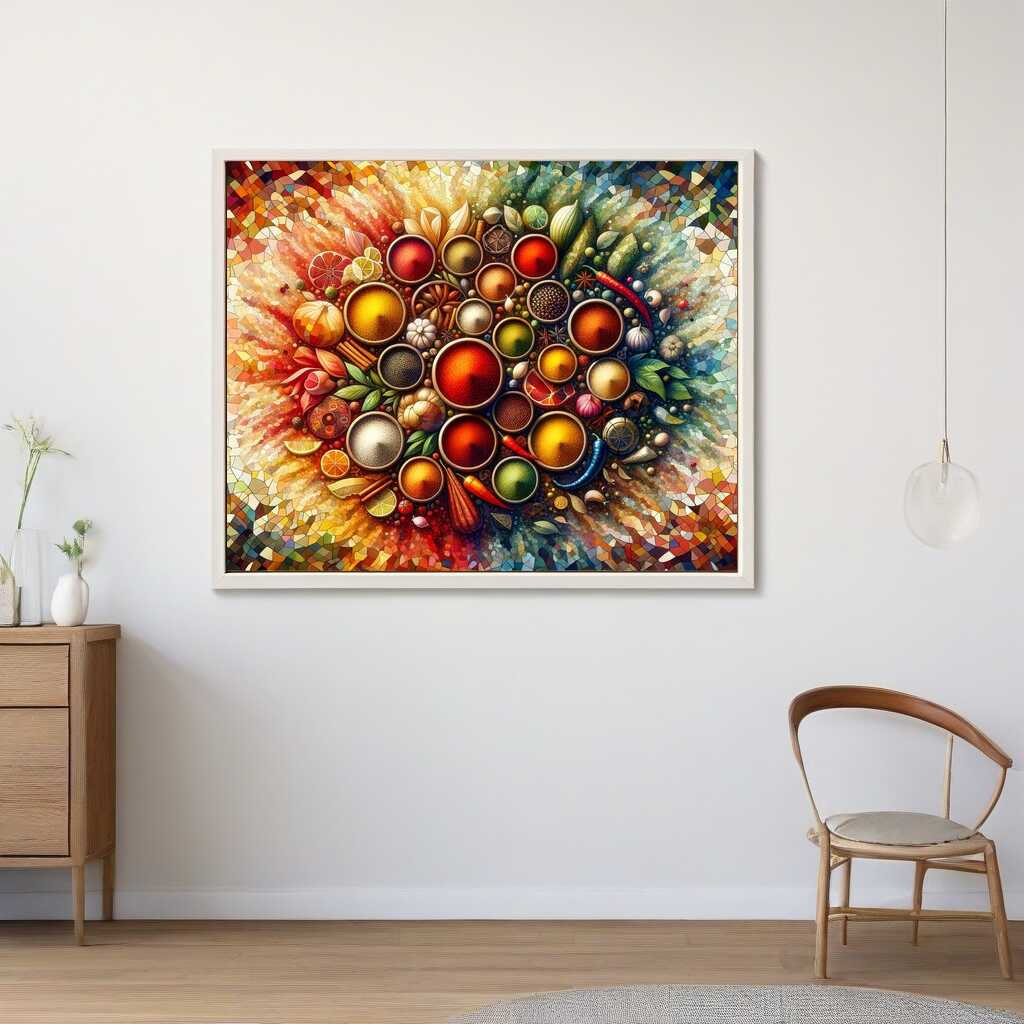 Diamond Painting - Gewürzschalen Mix