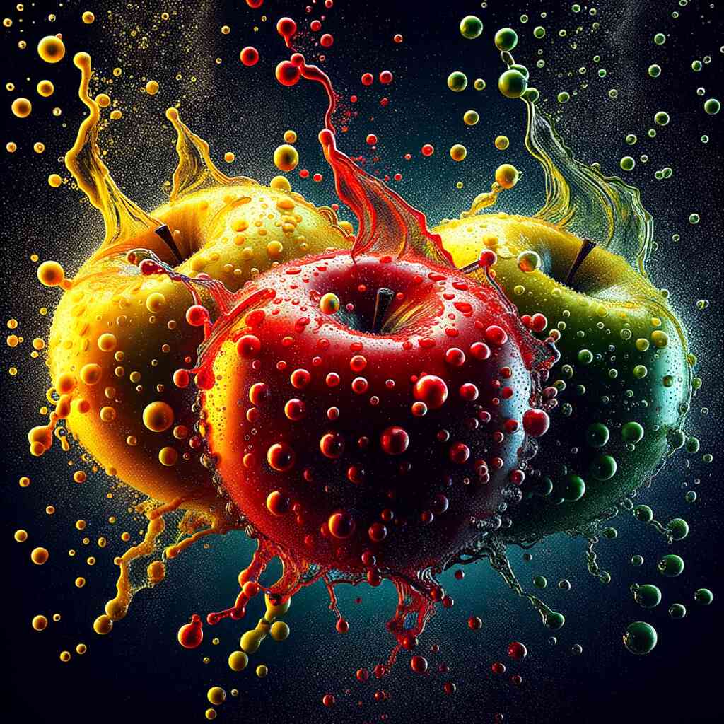 Diamond Painting - Apfel Farben