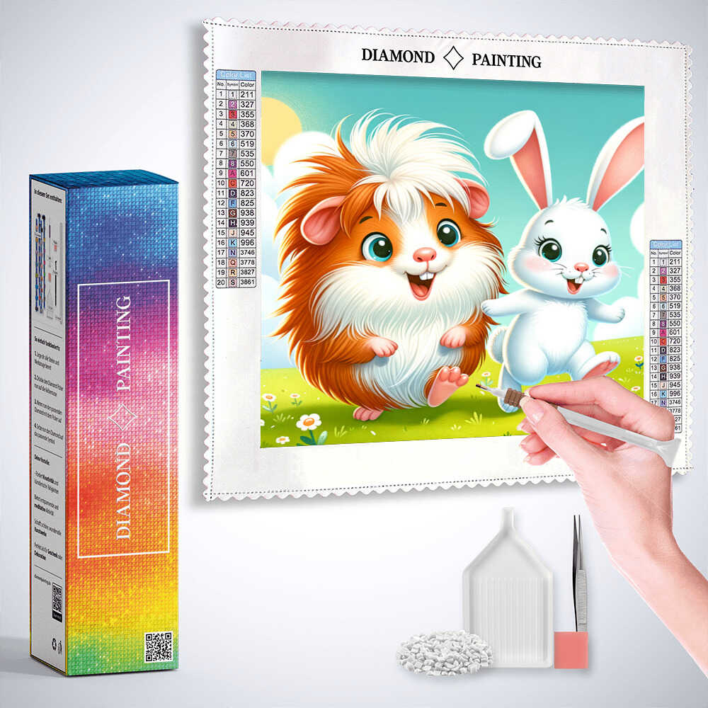Diamond Painting - Fröhliche Gefährten