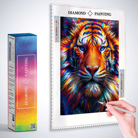 Diamond Painting - Farbimpression Tiger