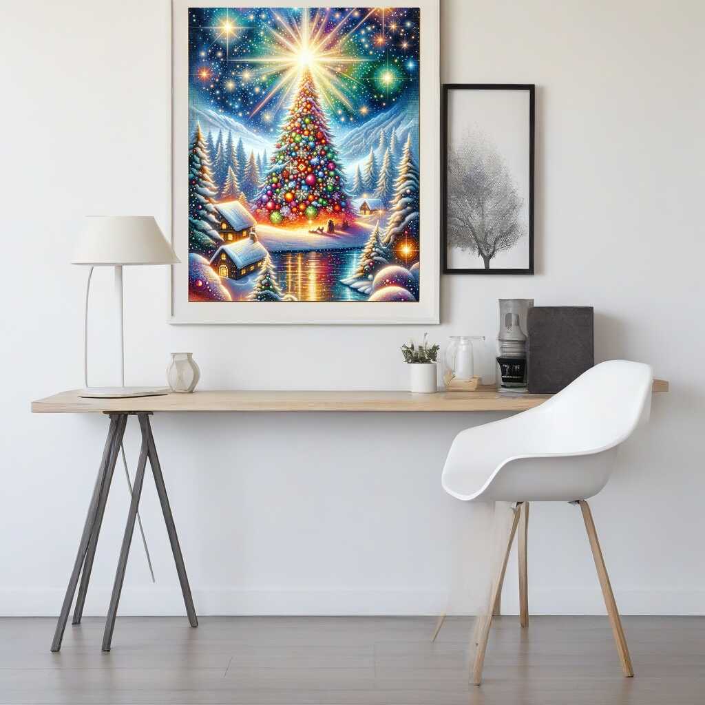 Diamond Painting - Großer Weihnachtsbaum