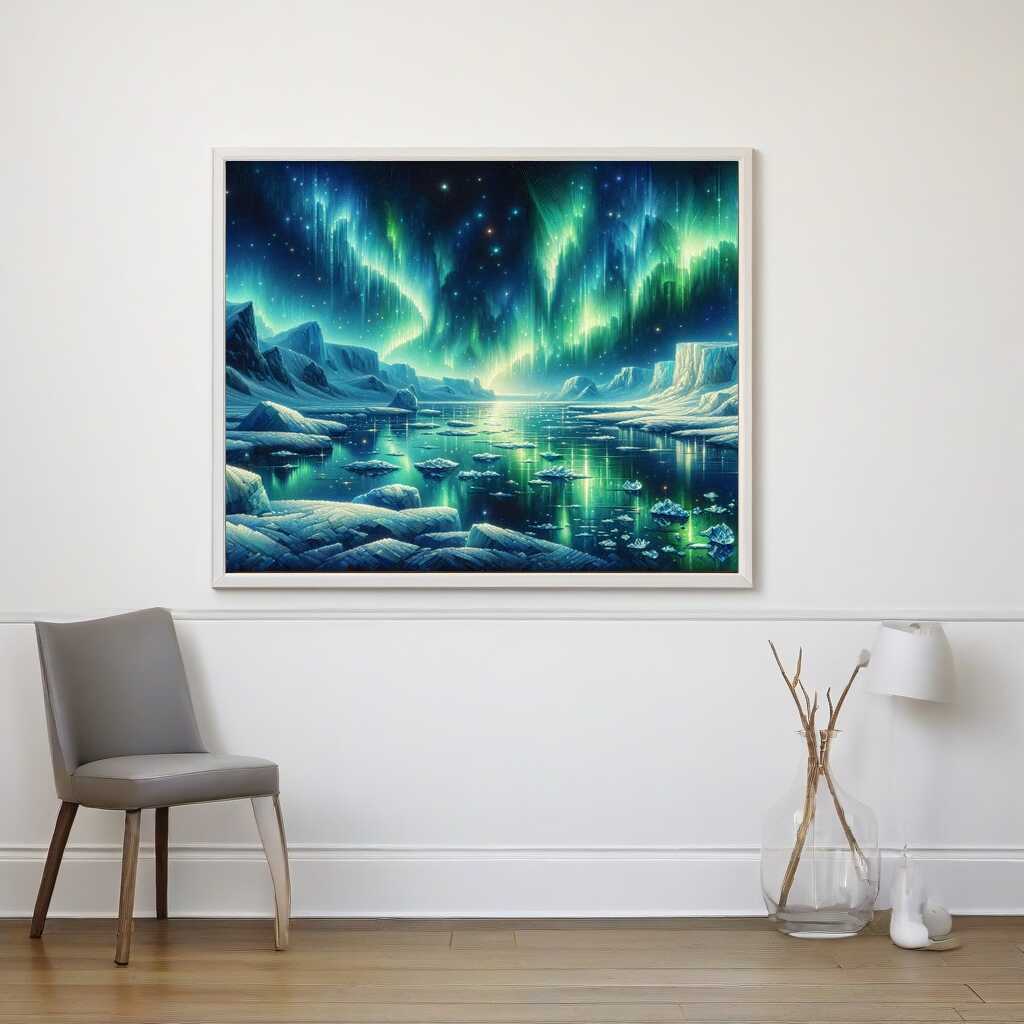 Diamond Painting - Eispolarlichter