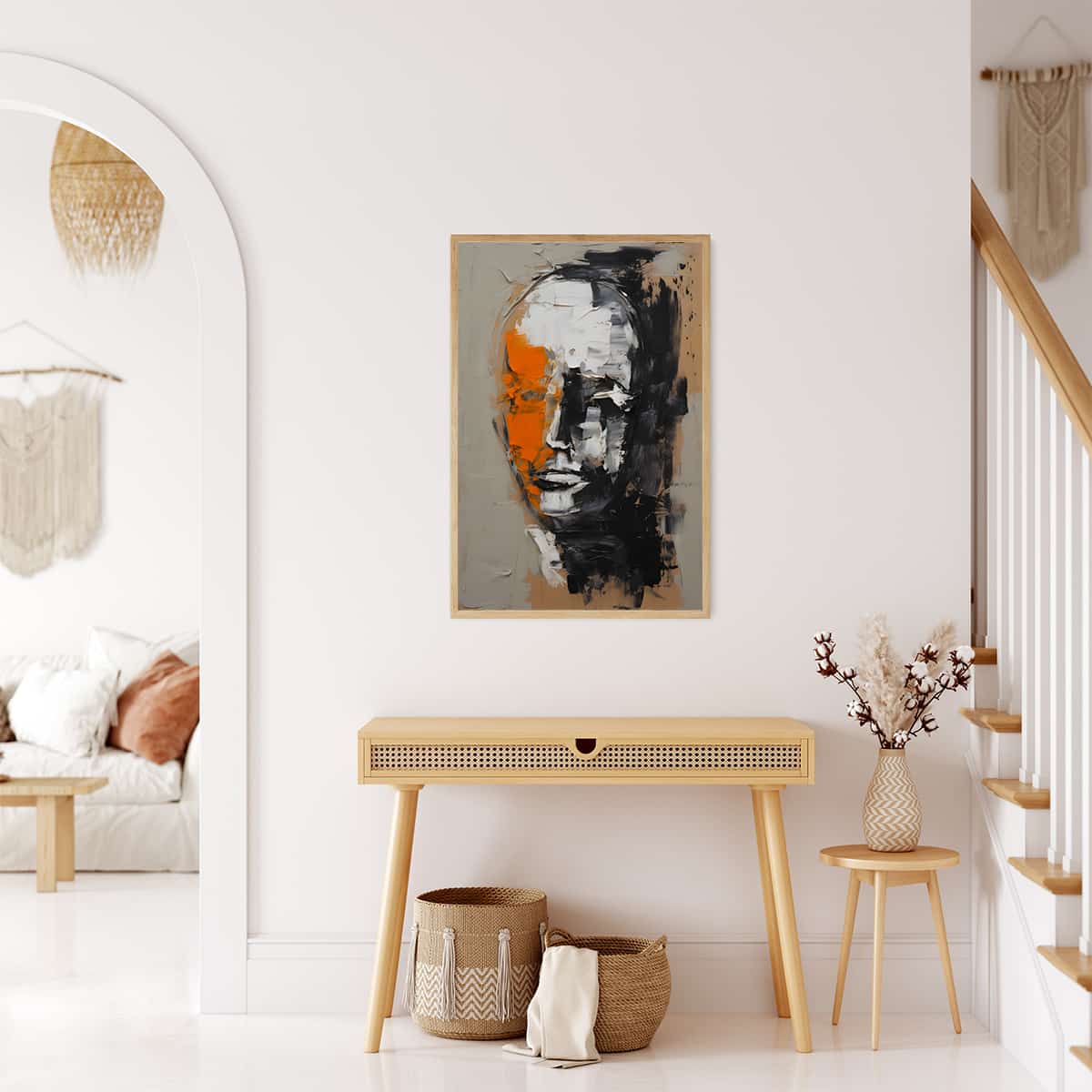 Diamond Painting - Minimalistisches Motiv - gedruckt in Ultra-HD - Abstrakt, Neu eingetroffen, Vertikal