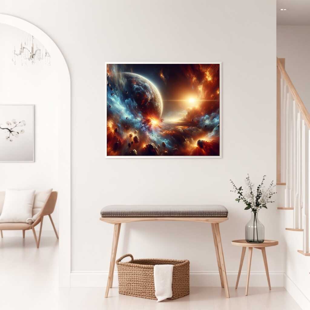 Diamond Painting - Planeten Spektakel