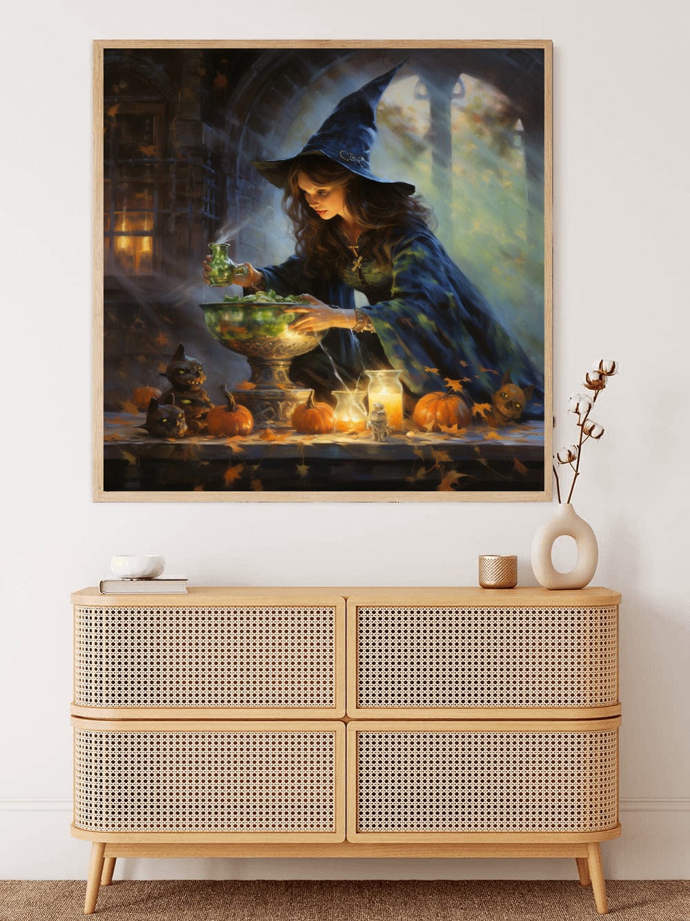 Diamond Painting - Halloween-Zauberbrauen