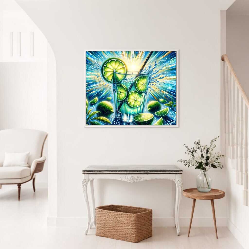 Diamond Painting - Limette und Meer