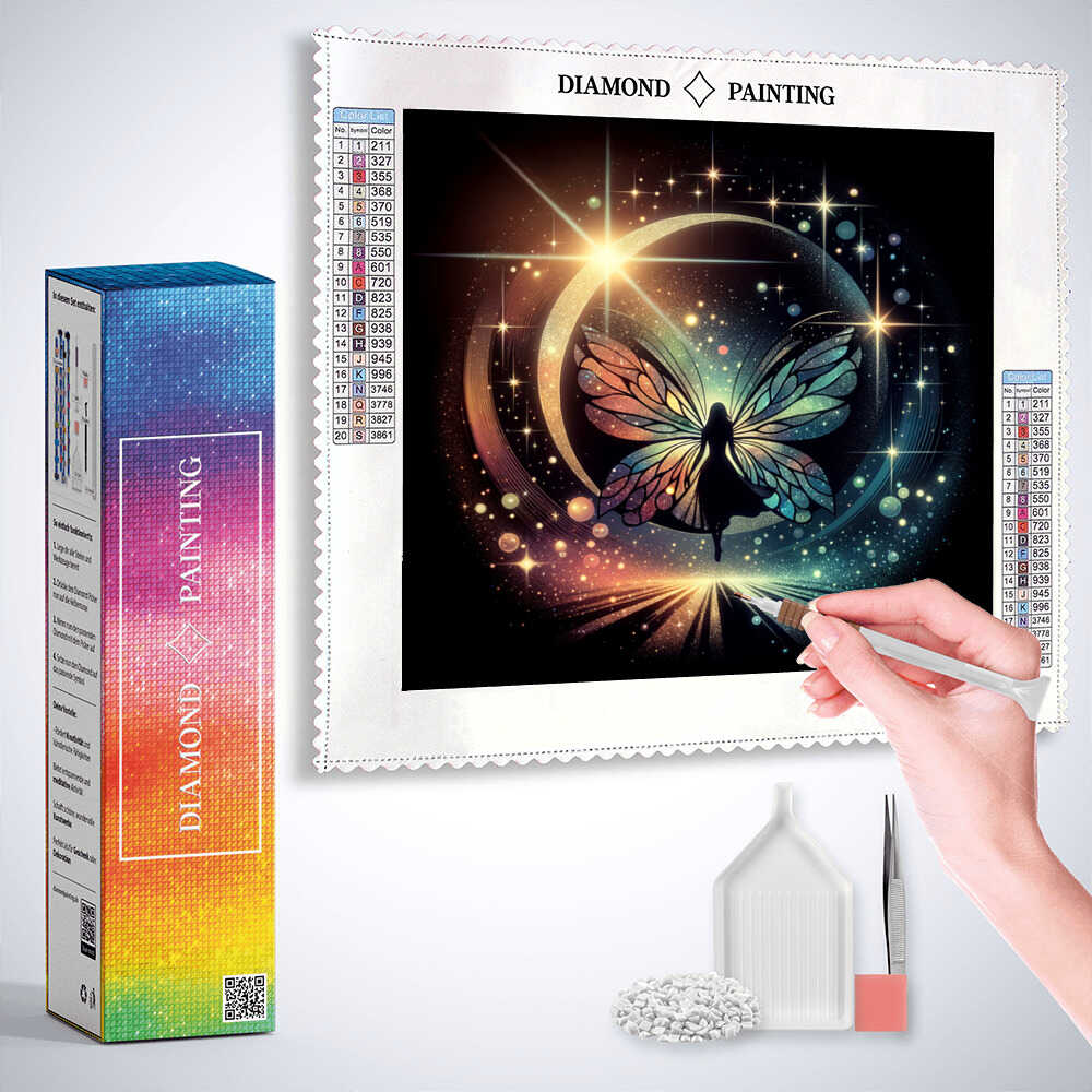 Diamond Painting - Verwunschene Fee