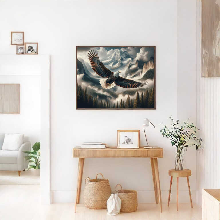 Diamond Painting - Adlerflug