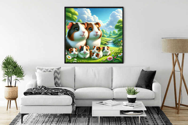 Diamond Painting - Zauber der Wiesenfreunde