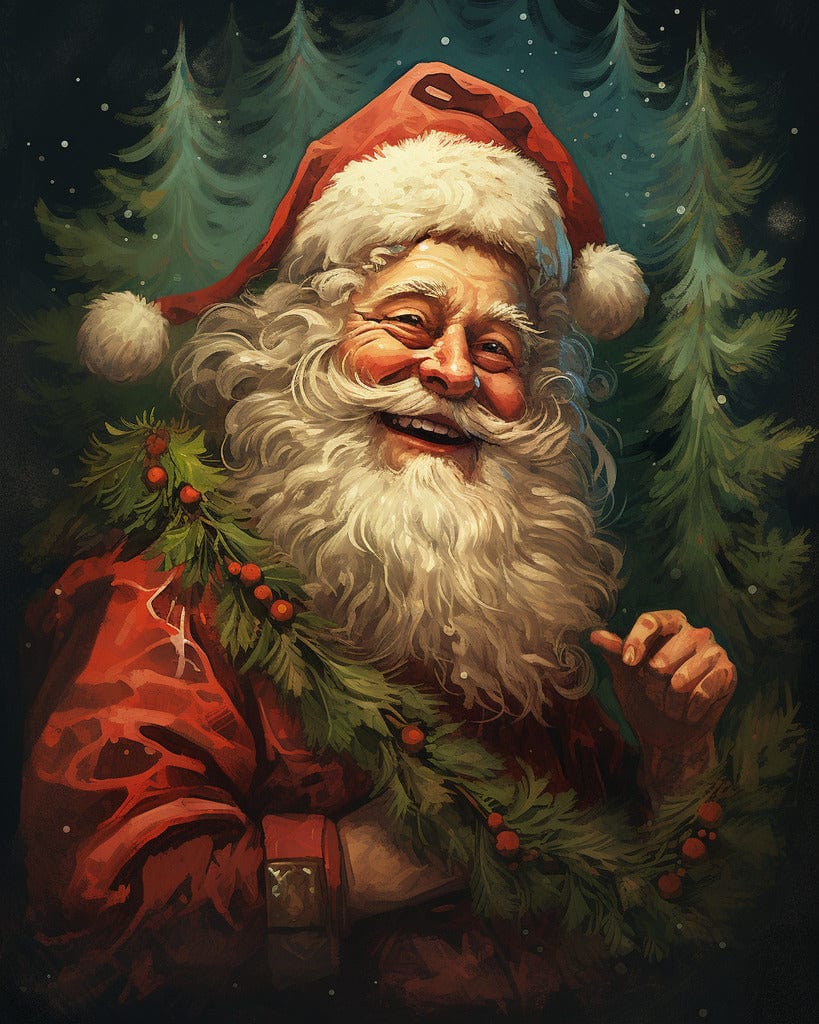 Diamond Painting - Weihnachtsmann